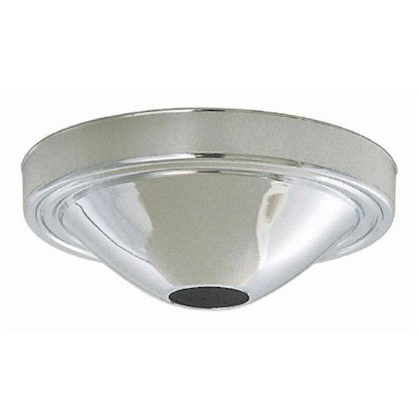 Chrome Plain Deep Fixture Canopy