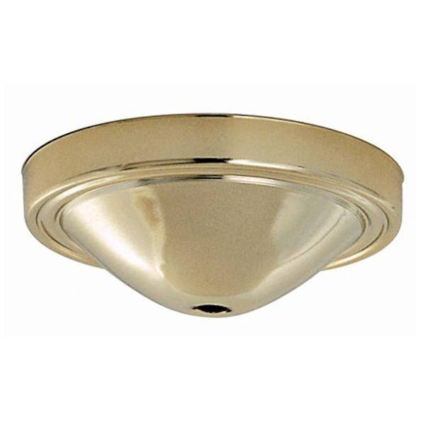 Brass Plain Deep Fixture Canopy