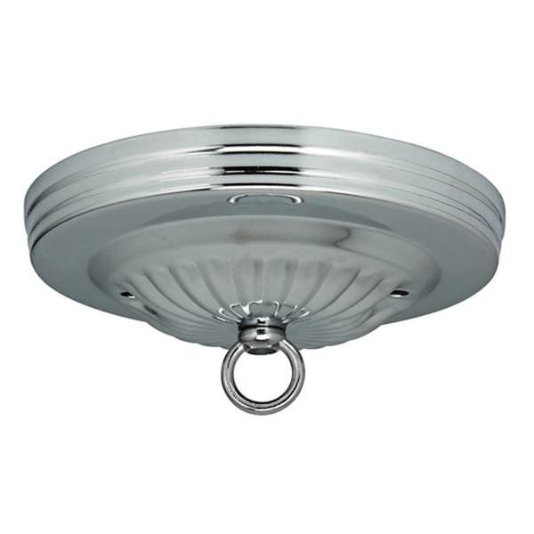 Chrome Ribbed Canopy Kit