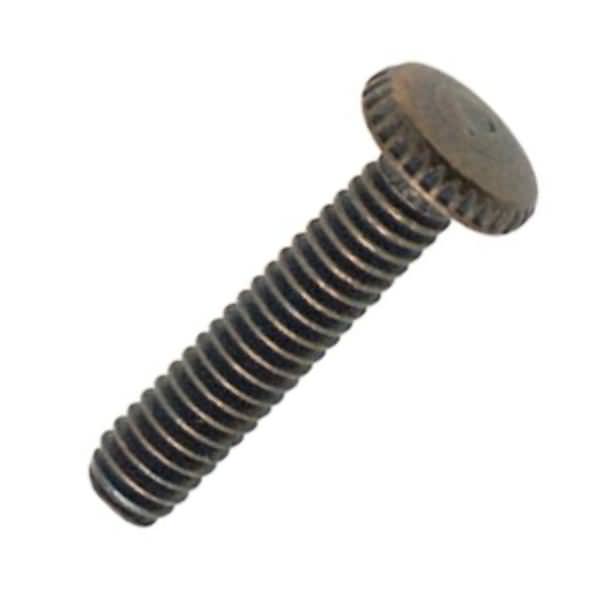 .75" 8/38 Antique Brass Steel Knurled Head Thumb Screws