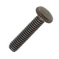 Satco .75" 8/38 Antique Brass Steel Knurled Head Thumb Screws