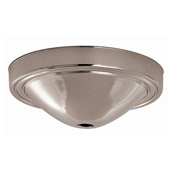 Chrome Plain Deep Fixture Canopy