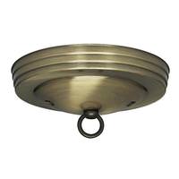 Satco Antique Brass Standard Canopy Kit