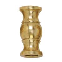 Satco Burnished and Lacquered Solid Brass Necks and Spindles