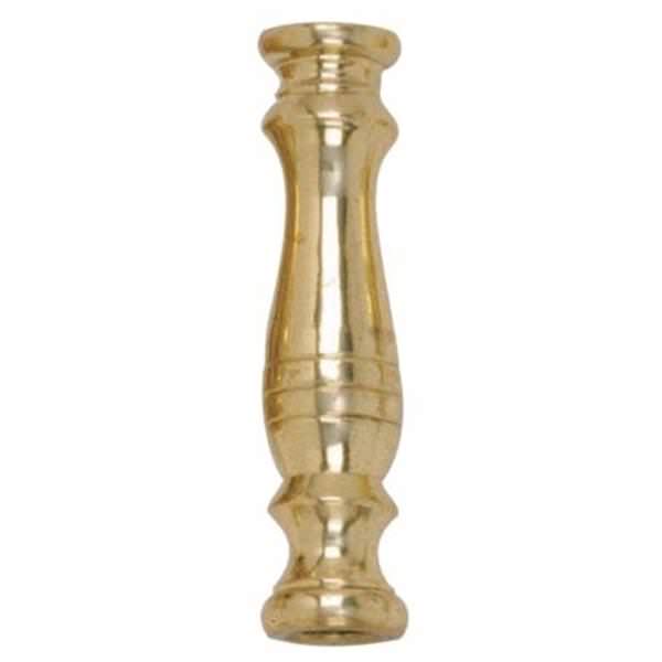Burnished and Lacquered Solid Brass Necks and Spindles