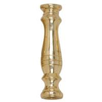 Satco Burnished and Lacquered Solid Brass Necks and Spindles