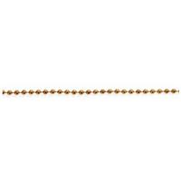 Satco 100' Spool Brass Beaded Chain