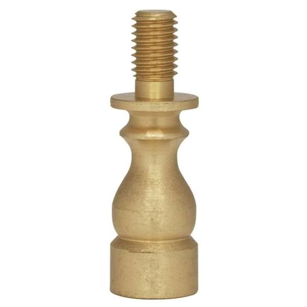 1/4-27 Burnished and Lacquered Solid Brass Risers