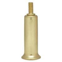 Satco 1/4-27 Brass Plated Steel Risers