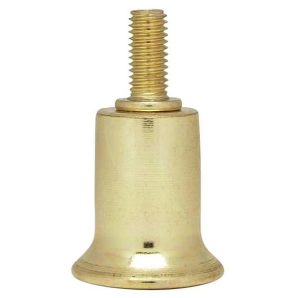 1/4-27 Brass Plated Steel Risers