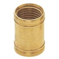 Satco .5" Burnished and Lacquered 1/8 IP Brass Couplings