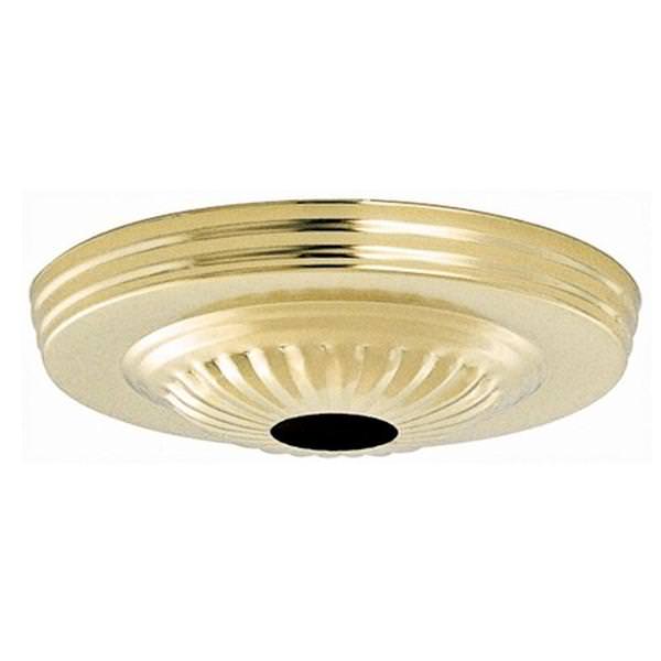Brass Ribbed Canopy Kit