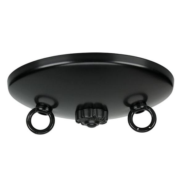 Black Bath Swag Canopy Kit