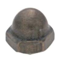Satco 8/32 Antique Brass Cap Nuts