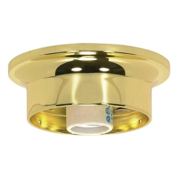 3.25" Brass Wired Holder