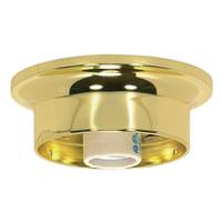 Satco 3.25" Brass Wired Holder