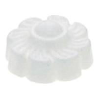 Satco 1/8 IP Plastic Floral Design Lock-Up Caps with Pull Chain