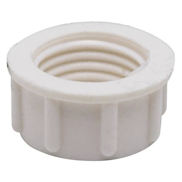 1/8 IP White Plastic Female Bushing