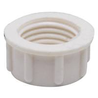 Satco 1/8 IP White Plastic Female Bushing