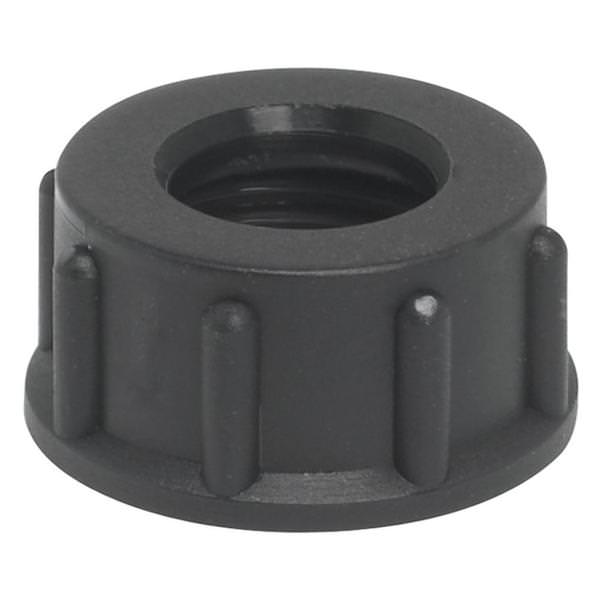 1/8 IP Black Plastic Female Bushing
