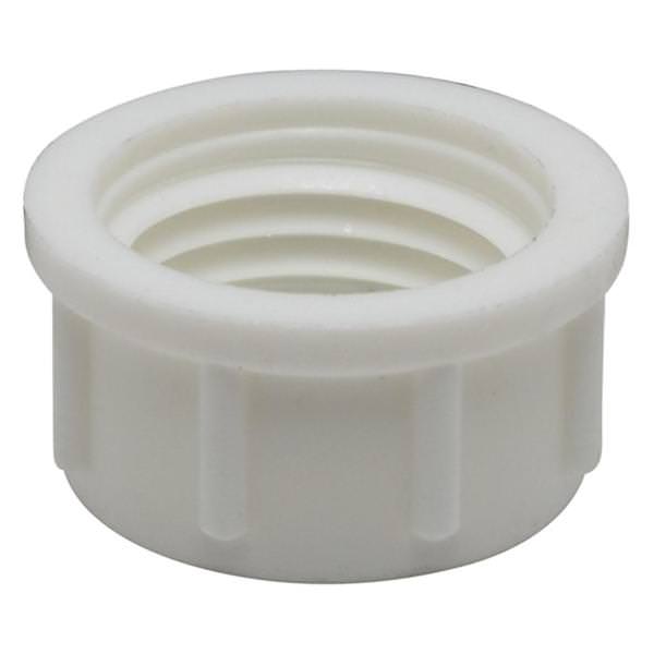 1/4 IP White Plastic Female Bushing