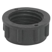 Satco 1/4 IP Black Plastic Female Bushing