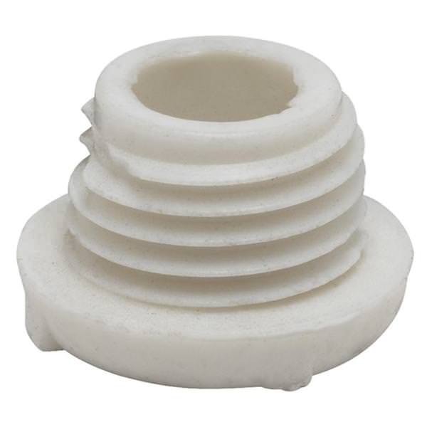 1/4 IP White Plastic Male Bushing