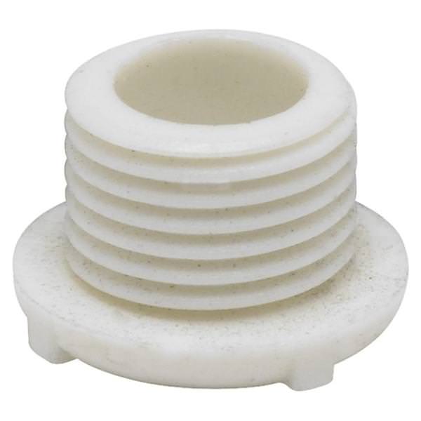 1/8 IP White Plastic Male Bushing