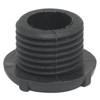 Satco 1/8 IP Black Plastic Male Bushing
