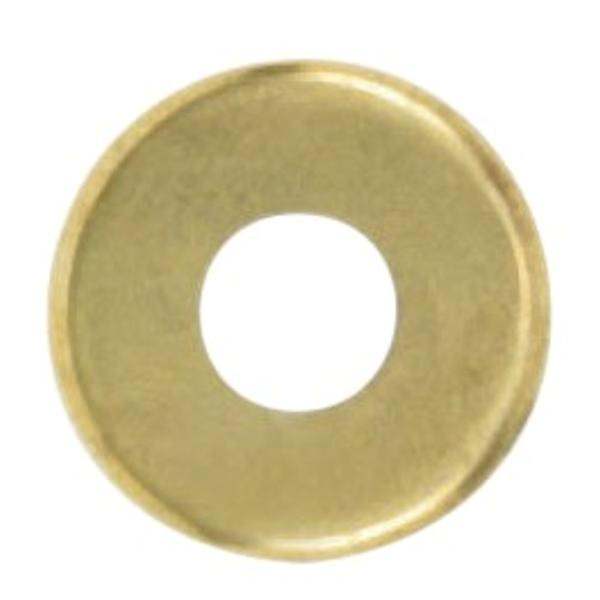 1/8 IP Slip Brass Plated Curled Edge Steel Check Ring 1/8 IP Slip Brass Plated Curled Edge Steel Check Ring
