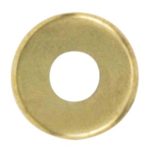 1/8 IP Slip Brass Plated Curled Edge Steel Check Ring 1/8 IP Slip Brass Plated Curled Edge Steel Check Ring