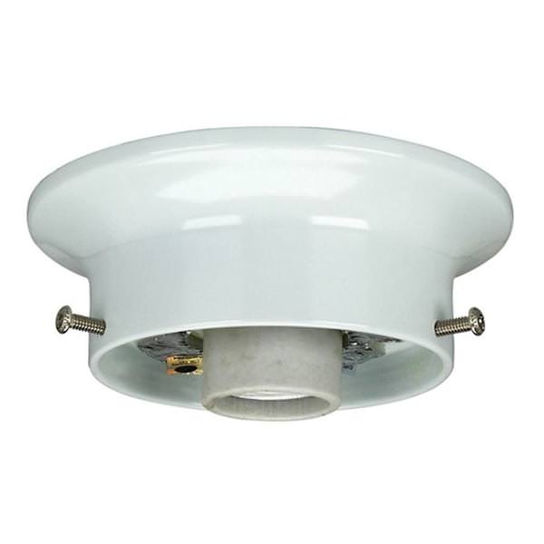 3.25" White Wired Holder