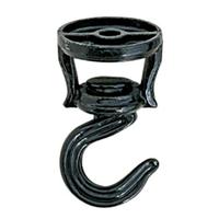 Satco Black Die Cast Large Swag Hook