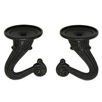 View Black Die Cast Swag Hook (2 pack)