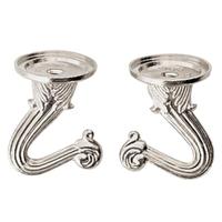 Satco Chrome Die Cast Swag Hook (2 pack)
