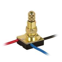 Satco 2 Circuit 4 Position 3 Way Metal Rotary Switch with Bushing