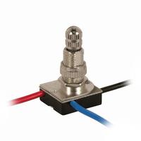 Satco 2 Circuit 4 Position 3 Way Metal Rotary Switch with Bushing