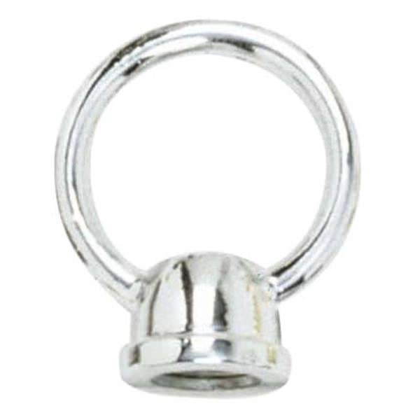 1.5" 1/8 IP Chrome Female Loop with Wireway