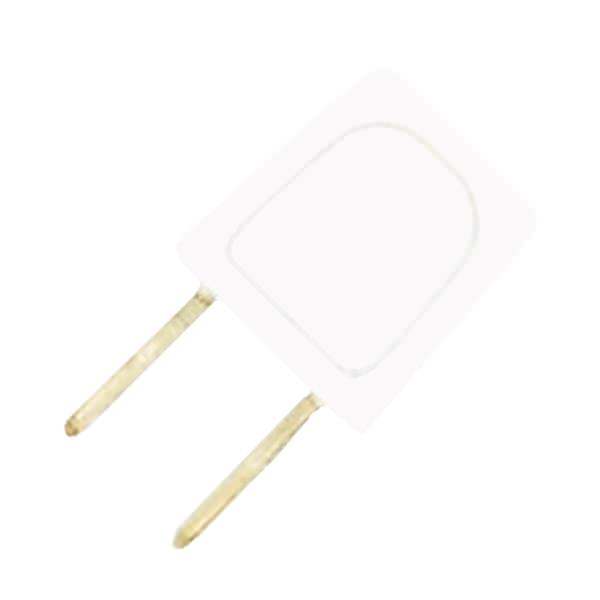 White Polarized Quick Connect Plug