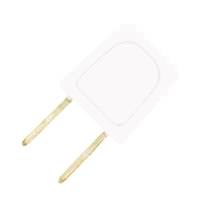 Satco White Non-Polarized Quick Connect Plug