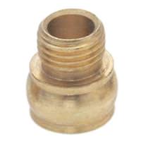 Satco Brass Burnished and Lacquered Beaded Nozzles