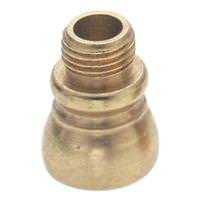 Satco Brass Burnished and Lacquered Beaded Nozzles