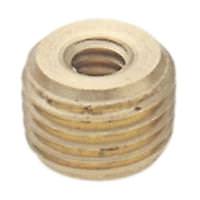Satco Unfinished Brass Reducing Bushings