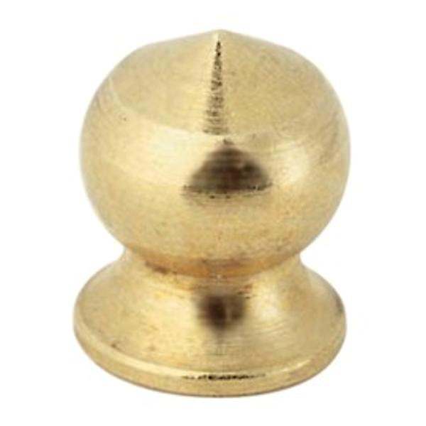 Brass 8/32 Pear Knobs