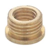 Satco Unfinished Brass Reducing Bushings with Shoulder
