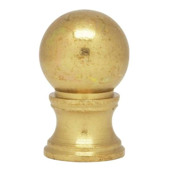 1.25" Brass Ball Finial