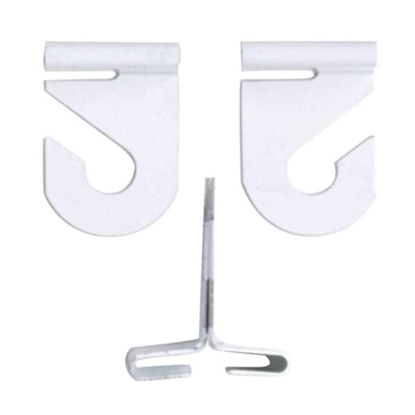 White Drop Ceiling Hook Set