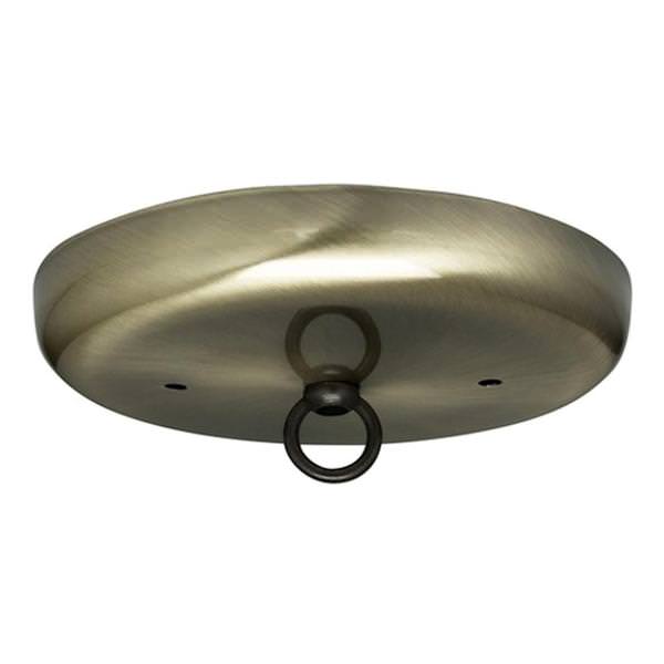 Antique Brass Contemporary Canopy Kit