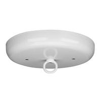Satco White Contemporary Canopy Kit
