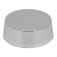 Satco 1/8 IP Polished Chrome Plain Knob